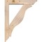Ekena Millwork Funston Traditional Smooth Bracket w/ Offset Brace, Douglas Fir, 5 1/2"W x 28"D x 36"H BKT0604X28X36FST01SDF - alternate 4